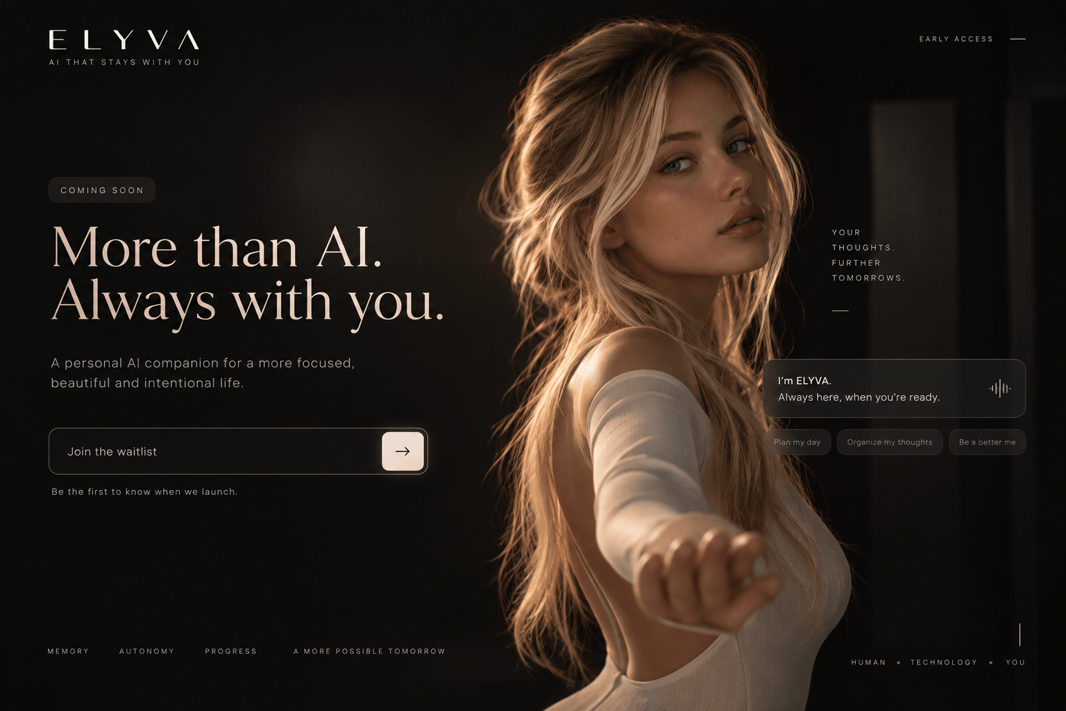 ELYVA — персональный AI-компаньон